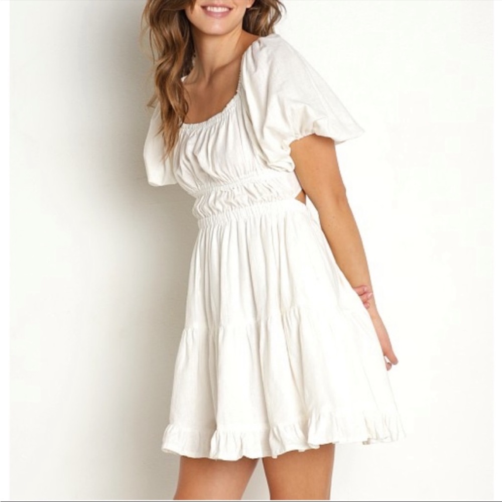 *NWOT* Cleobella Olive Mini Dress Ivory